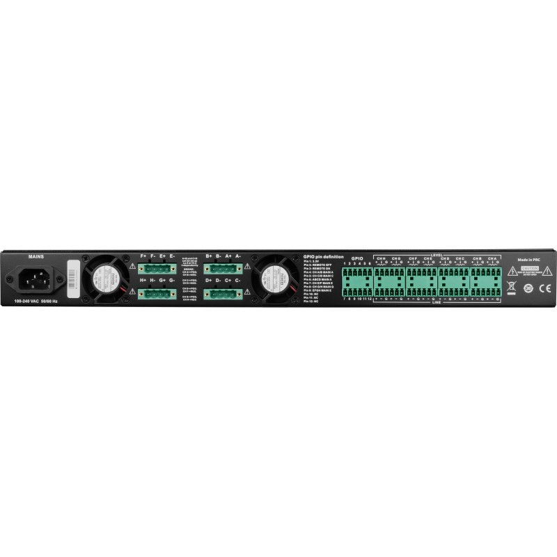 DP-8015i Etapa instalación 8 zonas