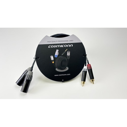 COS 02 /1.5M Cable XLR a RCA