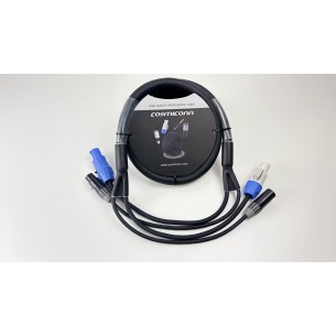 COS 303/1.5M CABLE HIBRIDO XLR POWERCON