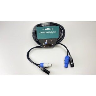 COS 303/3M CABLE HIBRIDO XLR POWERCON