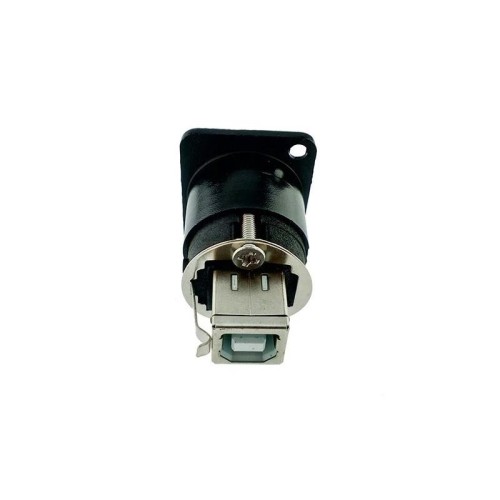SAUSB-W-B Base USB-A a USB-B negra 2.0
