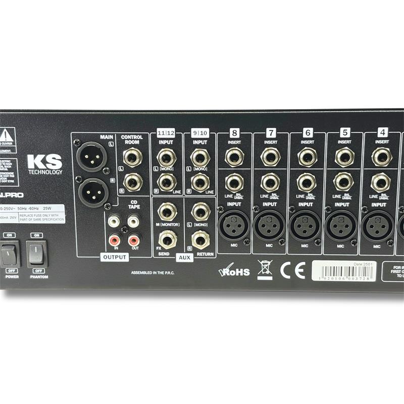 Mixi Fx Rack KMX-1202 FX MEZCLADOR RACK CON DSP