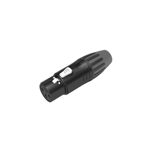 SCMF3-B conector XLR3 hembra negro