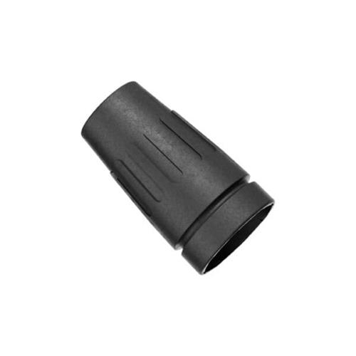 SCHM3 / XLR3 de acero inoxidable negro - Clavija macho