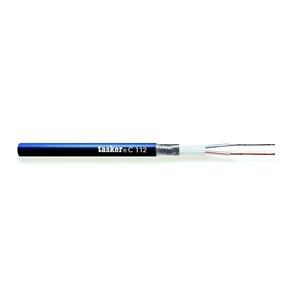 TASKER C112 - Cable de micrófono balanceado 2 x 0,35 mm²