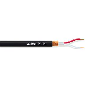 TASKER K114 - Cable de micrófono balanceado 2x0,25