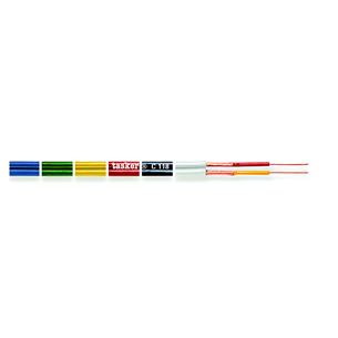 TASKER C118 - Cable paralelo doble coaxial divisible 2x0,14