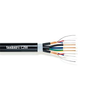 TASKER C290 - Cable para audio digital o DMX + corriente 2x2x0.22+3x2,50mm
