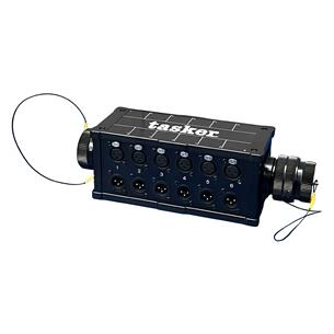 SB3712F12MLPF - Caja escenario: conectores Neutrik XLR 12 machos y 12 hembras + 2 Syntax