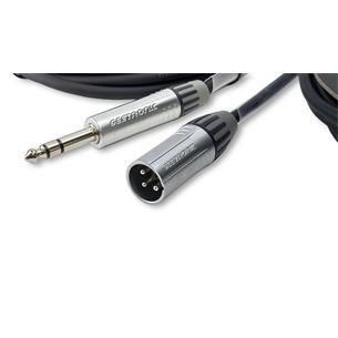 COS 206S / 1M Cable de micrófono XLR (M) a JACK TRS