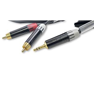 COS 022 / 1M Cable de micrófono MINI-JACK a 2x RCA
