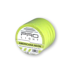 CINTA AMERICANA AMARILLA NEON