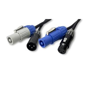 COS 303 / 0.5M Link híbrido POWERCON + DMX