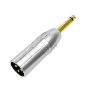 MA3MP2 adaptador XLR 3 M a Jack 6,35