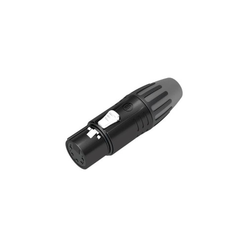 SCMF5-B  Conector XLR5 hembra negro