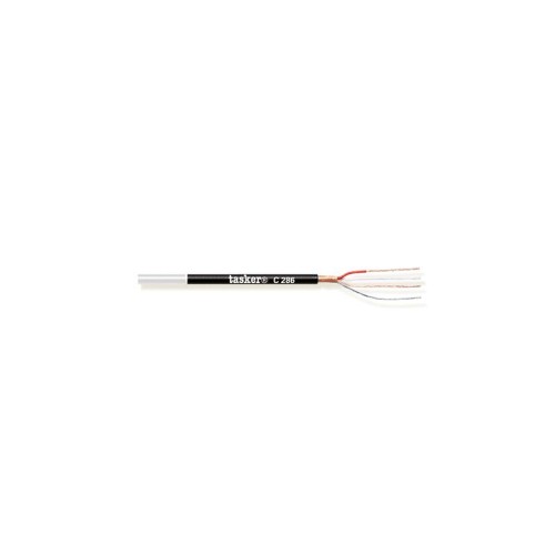TASKER C286 - Cable de micrófono balanceado 2x0,22