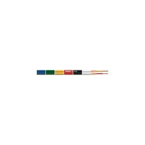 TASKER C118 - Cable paralelo doble coaxial divisible 2x0,14