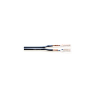 TASKER TSK1042 - Cable paralelo doble coaxial balanceado divisible 2x2x0,22 mm²