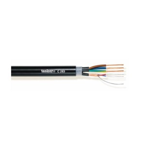 TASKER C283 - Cable para audio digital o DMX + corriente 1x2x24 AWG +3x1,50mm