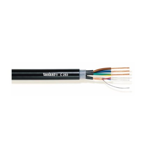 TASKER C283 - Cable para audio digital o DMX + corriente 1x2x24 AWG +3x1,50mm