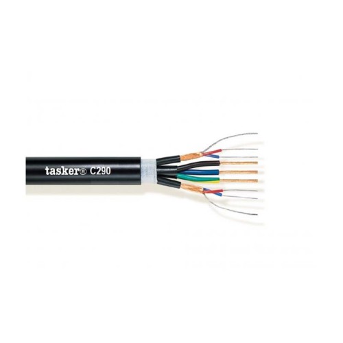 TASKER C290 - Cable para audio digital o DMX + corriente 2x2x0.22+3x2,50mm