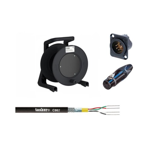GT55DPN·0050 - Tambor de cable 50M: C862 PUR + NC5MD-LX-B + NC5FXX-B + GT310S0