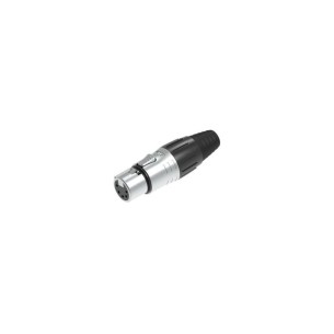 SCSF5 Conector XLR-5 hembra níquel serie S